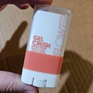Flower Beauty Gel Crush Lip and Cheek Stick Peach Crush ~ Vegan ~ Dewy Finish